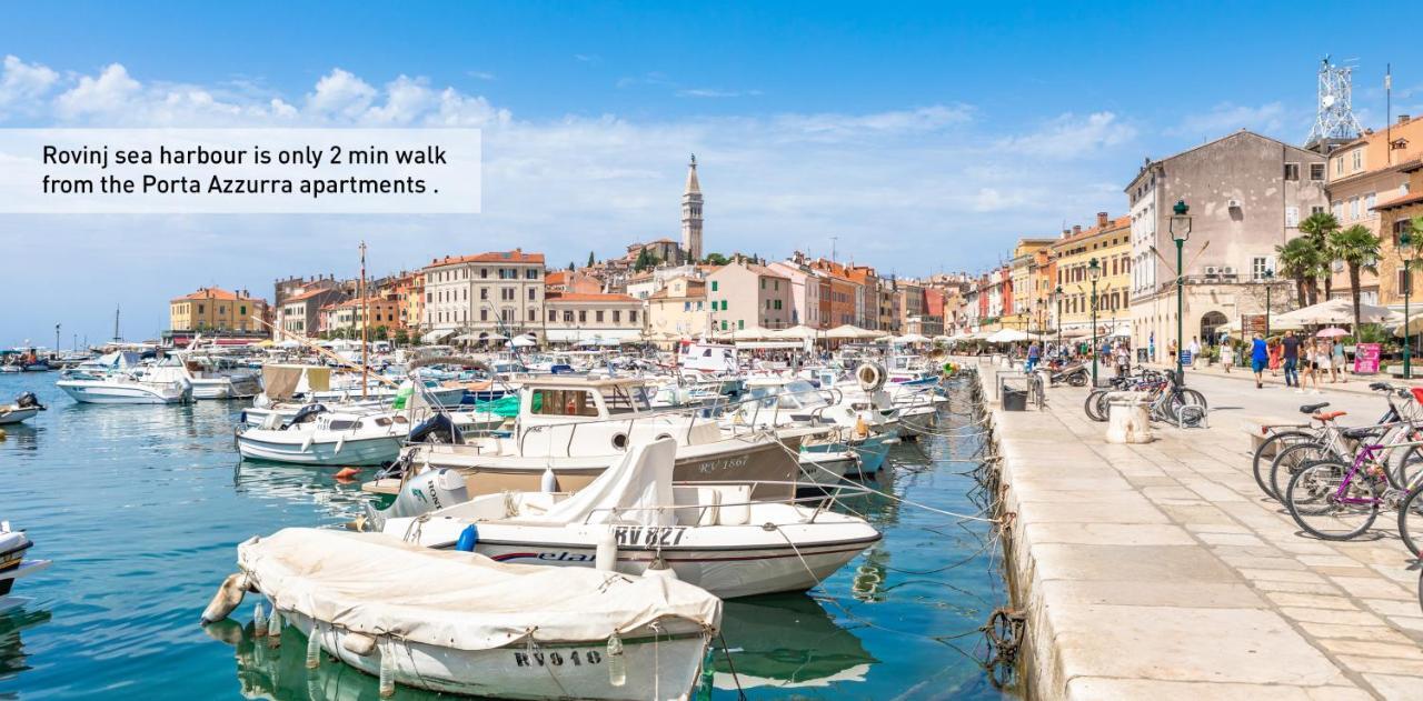 Porta Azzurra Apartments Rovinj Eksteriør billede